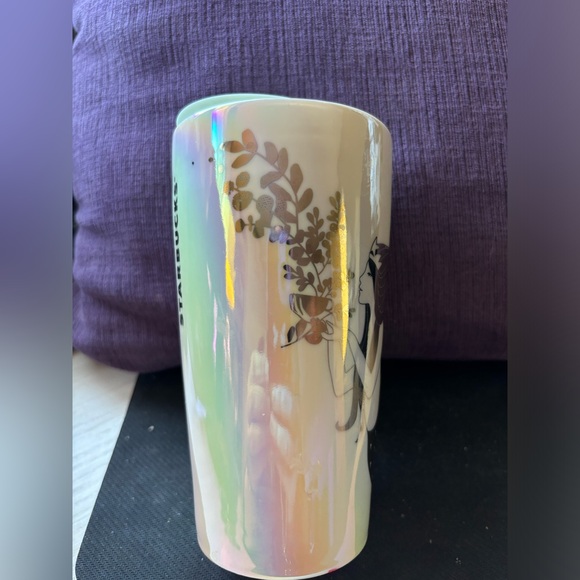 Starbucks‎ 2021 Iridescent Ceramic Mermaid Travel Mug - Picture 4 of 9